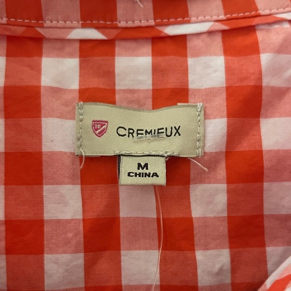 Daniel Cremieux Red and White Checkered Shirt - Picture 5 of 7